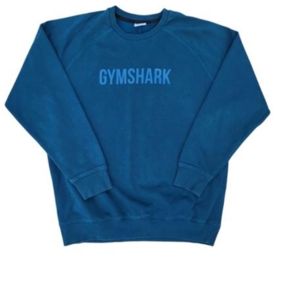 Gymshark Other - Gymshark Apollo Crew Neck Pullover Sweatshirt Shirt Green Blue Men Large Unisex